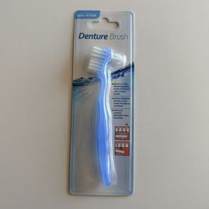 Brosse à <span class=keywords><strong>dents</strong></span> double face efficace pour prothèses dentaires, nettoyeur d'appareils dentaires amovibles - Product Image 2