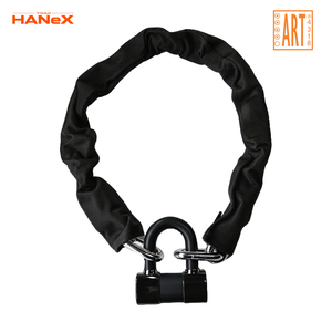 Antivol Chaîne de sécurité robuste en acier trempé Chaîne ronde pour vélo électrique Chaînes de sécurité pour motos <span class=keywords><strong>Alarme</strong></span> 120DB - Product Image 3