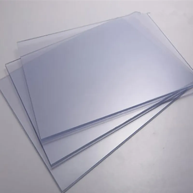 Wholesale Recycled Colour Clear Plastic PET Sheet Film PCR RPET Sheet Roll For Packaging