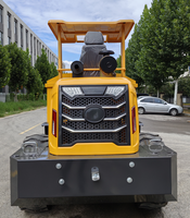 HAIJU Benne basculante articulée 5 tonnes HJD50 4x4 Transmission hydraulique Double vérin de levage Benne rotative Benne à basculement élevé
