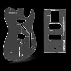 정밀 가공 아크릴 플라스틱 부품 사용자 정의 CNC 정확한 아크릴 픽업 라우팅 템플릿 - Product Image 2