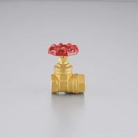 Commercio all'ingrosso in ottone manuale a induzione magnetica valvola a saracinesca gestione del contatore dell'acqua con espansione/contrazione Base anteriore per Media
