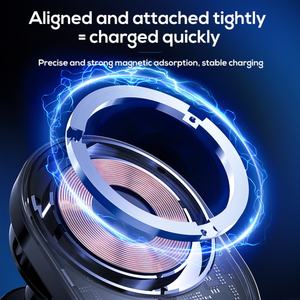 Chargeur sans fil magnétique pour voiture MEMO GW01 pour iPhone, support universel pour téléphone portable sur tableau de bord - Product Image 6