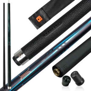 Taco de Billar Little Monster Mechanical Storm de Fibra de Carbono con Tecnología Negra, Pin Uni-loc, Punta de 12.5mm - Product Image 1
