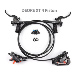 Freno Shimano <span class=keywords><strong>DEORE</strong></span> XT M8120, Freno de Disco Hidráulico para Bicicleta de Montaña de <span class=keywords><strong>4</strong></span> <span class=keywords><strong>Pistones</strong></span>, BL M8100 y BR M8120 D03S N03A N04C, Pastillas de Freno, Piezas Originales - Product Image 1