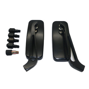 Rétroviseur universel classique modifié en alliage d'aluminium pour moto et voiture électrique, style rétro - Product Image 2