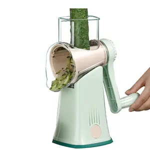 Easy Pull Food Chopper and Manual Food Processor - Vegetable Slicer and Dicer - Hand Chopping Machine