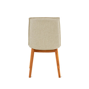 Chaise sans accoudoirs en bois massif haut de gamme pour salle à manger, <span class=keywords><strong>restaurant</strong></span>, café - <span class=keywords><strong>Ain</strong></span> - Product Image 4