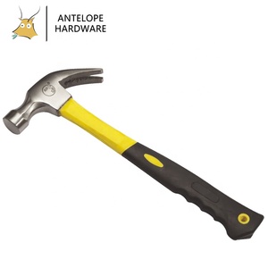 حجم 0.25 كجم الأصفر الفيبرجلاس مقبض أدوات مطرقة بمخلب - Product Image 3