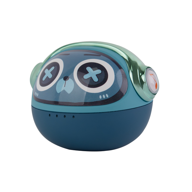 2024 LINX In-Ear Headphones with Cute Monster Design Unique and Fashionable Shape LED Battery Indicator for Girls Boys Kids