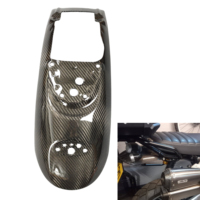 Garde-boue de moto 3K 100% carbone sec, garde-boue avant et arrière, accessoires de moto pour Triumph Scrambler1200 XC/XE