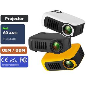 Projecteur LCD MINI de Marque, Affichage 3D Portable, Haute Qualité, Prêt pour l'École et les Jeux, Projecteurs Vidéo A2000 - Product Image 1