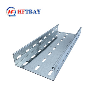 Système de support de chemin de câbles en acier galvanisé perforé de haute qualité, chemin de câbles ventilé et étanche pour l'extérieur, pour usage industriel - Product Image 3