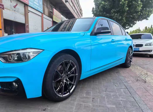 Rueda Xinlin <span class=keywords><strong>Hyper</strong></span> Black 18 19 ET38 40 Flow Forming 5X112 5X100 5X114.3 para BMW E46 F30 F15 Honda Civic Camry Golf - Product Image 6
