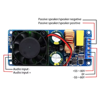 Brand New Original Genuine Products in Stock IRS2092S 500W Mono Digital Amplifier Class D HIFI Power Amplifier Board IRS2092
