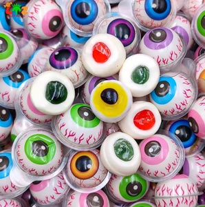 Bonbons en forme d'œil, garniture juteuse et éclatante, design <span class=keywords><strong>coquille</strong></span> de dessin animé, emballés individuellement, friandises amusantes pour les fêtes, enfants et adultes - Product Image 4