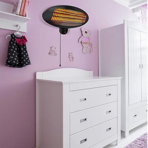 Stufa a raggi infrarossi da esterno in quarzo 2000W, IP34, 3 elementi, orientabile, dimensioni: 36x50,5x22 cm, ideale per riscaldare terrazze e... - Product Image 3