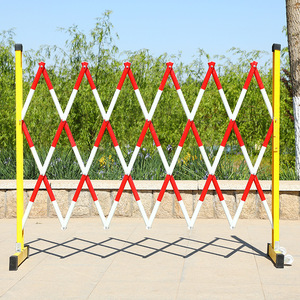 In fibra di vetro rinforzata barriera di isolamento di plastica mobile telescopica potenza costruzione Strada recinzione - Product Image 4