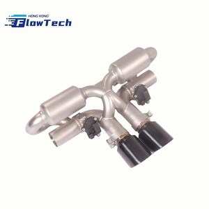 ระบบท่อไอเสียแคทแบ็กวาล์วทรอนิกส์สแตนเลส T304 พร้อมหม้อพักเสียงสำหรับรถปอร์เช่ GT3 992 - Product Image 3
