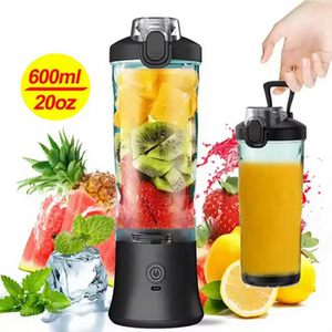 <span class=keywords><strong>Blender</strong></span> portable rechargeable USB de type C de 600 ml, mini-<span class=keywords><strong>blender</strong></span> portable, presse-agrumes rechargeable, <span class=keywords><strong>blender</strong></span> puissant de 4000 mAh, shakers - Product Image 1