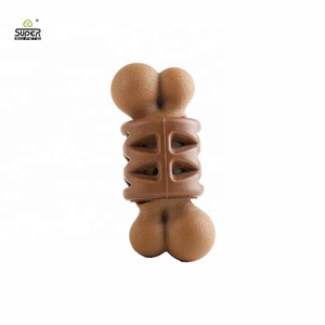 Toy <strong>Bones</strong> to Chew Medium/Large <strong>Dogs</strong> Brown <strong>Bone</strong> Shaped Chew Toy Factory New Pets Products - Product Image 6