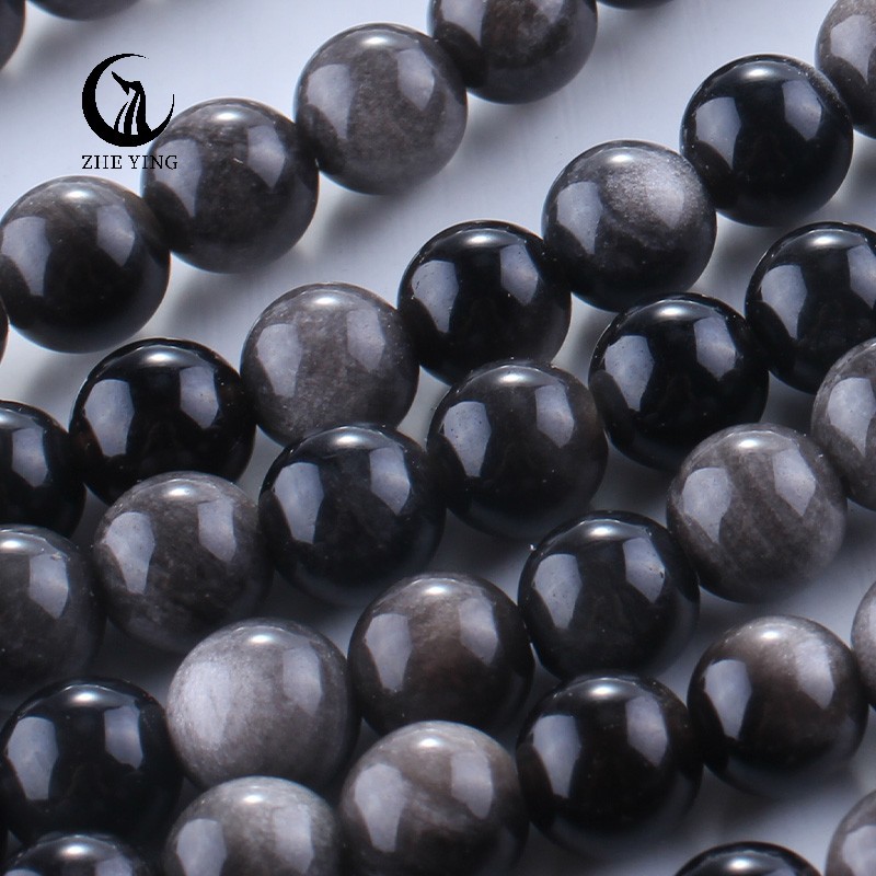 37.Obsidienne argentée