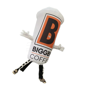Costumes gonflables géants de tasse de café de la publicité de logo personnalisé pour des adultes - Product Image 3