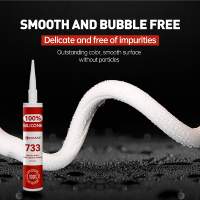 Offre spéciale - KASTAR 733 - Scellant 100% silicone - Étanche aux intempéries - Adhésif élastique