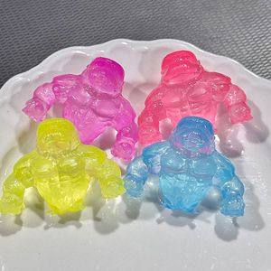 Jouet à presser populaire en TPR de 8 cm en forme de gorille en maltose, portable, anti-stress, cadeau pour enfants et adultes pour une décompression facile et amusante - Product Image 4
