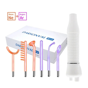 La bacchetta per elettroterapia ad alta frequenza della macchina facciale di vendita calda Neon + bacchette Argon rimuovono le rughe infiammazione Acne dispositivo per la cura della pelle - Product Image 1
