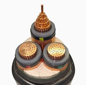 Câble d'alimentation moyenne tension Multi-core 75mm-240mm Tailles NYFGBY/N2XH Câble d'alimentation en cuivre isolé XLPE blindé - Product Image 4