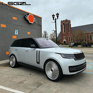 ล้อฟอร์จสั่งทำพิเศษ ขนาด 18 20 21 22 <span class=keywords><strong>24</strong></span> 26 นิ้ว 5x114.3 5x112 5x130 6x139.7 สำหรับรถเทสล่า ไซเบอร์ทรัค เรนจ์โรเวอร์ แลนด์โรเวอร์ - Product Image 4