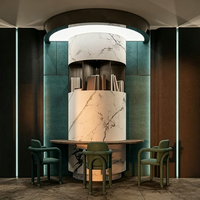 Moderne personnalisé léger luxe spécial arc tout - en - un bar bar bar café Furniture Design d'intérieur