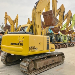 Excavadora Usada Komatsu PC120-6E de 12 Toneladas, Fabricada en Japón, Importada con Embalaje Original, Oferta Especial - Product Image 1