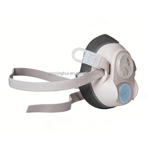 Vente en gros de l'ensemble respirateur <span class=keywords><strong>demi</strong></span>-<span class=keywords><strong>masque</strong></span> HF-52 avec écran facial, <span class=keywords><strong>masque</strong></span> de protection <span class=keywords><strong>respiratoire</strong></span> réutilisable - Product Image 6