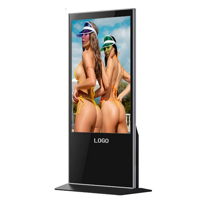 42 inch Floor Standing LED Advertising Media Player / Digital Signage Advertising Kiosk