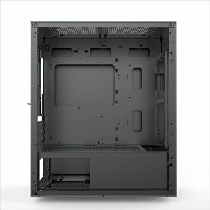V650 negro OEM <span class=keywords><strong>Mini</strong></span> <span class=keywords><strong>ITX</strong></span> caja de la computadora de aluminio Micro ATX <span class=keywords><strong>PC</strong></span>/muebles de juegos/Torres de juego fresco con ventilador enfriador - Product Image 6