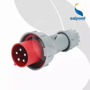 SAIPWELL IP67防水産業用電源プラグSP-1114 P 63A