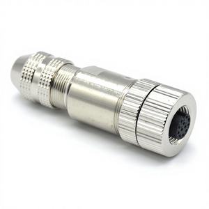 Connecteur M12 de haute qualité, code A, métal, femelle, 12 broches, circulaire, connecteurs circulaires M12 pour connecteurs électriques aéronautiques - Product Image 6