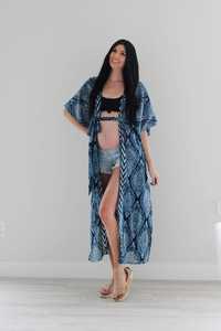 Women's Cotton Printed Fit & Flare Stylish Kaftan <b>Long</b> Dress Women's Cotton Maxi Kaftan Sexy <b>Nighties</b> Handwoven Product - Product Image 6