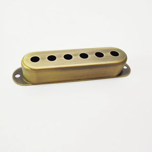 Cubiertas de Pastilla de Bobina Simple de Latón al por Mayor para Guitarra ST/SQ - Accesorios para Guitarra Eléctrica, Textura Retro Duradera - Product Image 2