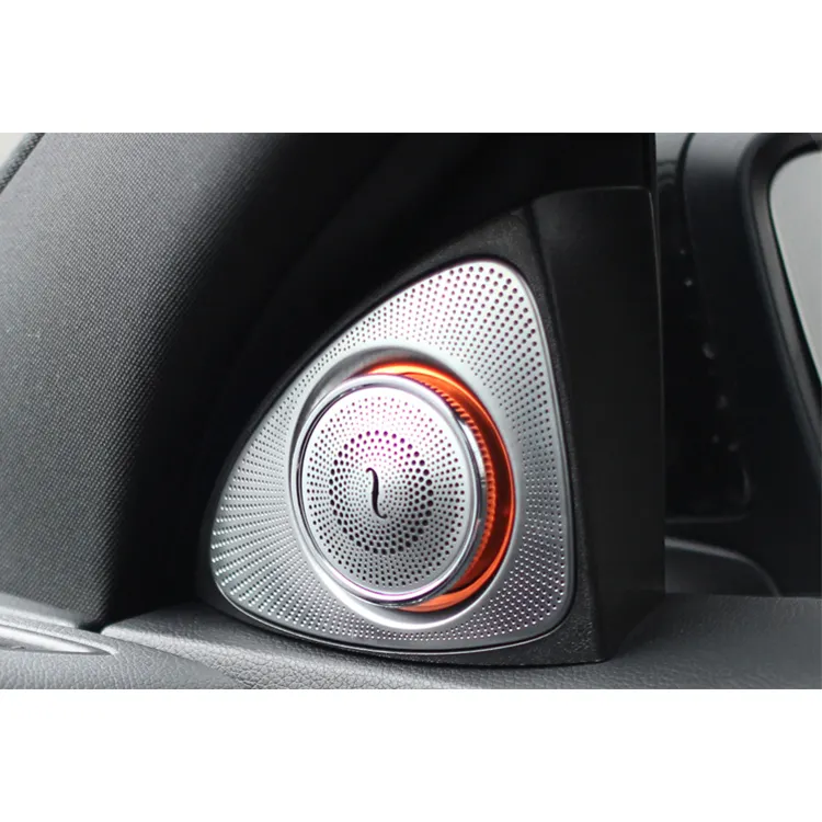 Alto-falantes de áudio de carro profissionais, 3d, pinças rotativas, com 64 cores, ambiente, alto-falantes para mercedes e-class w213, venda imperdível