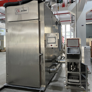 High Quality 304 Stainless Steel Smokehouse Motor-Driven Automatic Meat Smoker Machine CE Certified For Sausage Smoking - Product Image 2