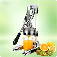 TEBAK Multifunctionele RVS Handmatige Sapcentrifuge Commerciële Driedimensionale Fruitpers Sinaasappelsapmachine
