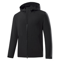 Veste bomber imperméable à capuche ample de marque haut de gamme pour femmes et hommes ; randonnée en plein air, décontractée