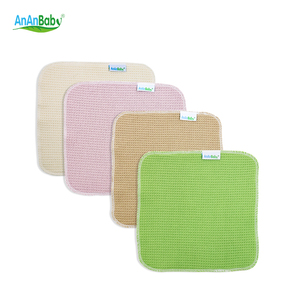 Ananbaby Prix de gros <span class=keywords><strong>Lingettes</strong></span> pour <span class=keywords><strong>bébé</strong></span> en coton gaufré réutilisables personnalisées <span class=keywords><strong>Lingettes</strong></span> <span class=keywords><strong>lavables</strong></span> pour le soin de la peau pour <span class=keywords><strong>bébé</strong></span> - Product Image 5
