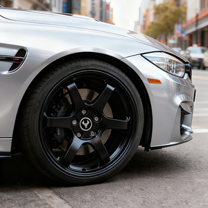 Grayfox ล้อเว้าลึกปลอมแปลงสีดำเงาแบบสั่งทำใหม่5x11 18-22นิ้ว2/114.3สำหรับ Audi <span class=keywords><strong>Te37</strong></span>/<span class=keywords><strong>Nismo</strong></span> V1/G35/G37 370Z V1 <span class=keywords><strong>Nismo</strong></span> 5 - Product Image 3