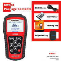 Escáner OBD2 Más Vendido, Certificado CE, Herramienta de Diagnóstico Profesional, Herramienta de Diagnóstico Portátil para Taller de Reparaciones
