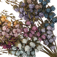 Décorations et fournitures de mariage : Fleurs artificielles en plastique floqué, accents floraux sur le thème violet pour allées de mariage, décorations de cathédrale, arrangements floraux de plafond.