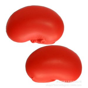 Pu Fidget Toy Kidney Shape High <b>Rebound</b> Stress Relief Unisex 14 Years Up - Product Image 1